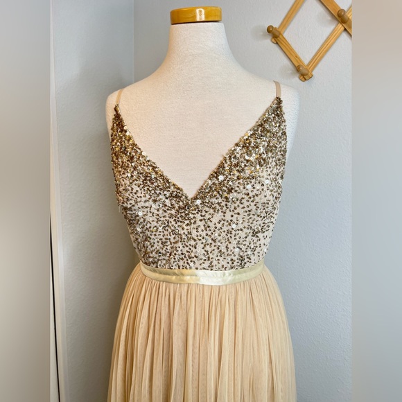 Anthropologie x BHLDN Avery Dress Size 4 - Picture 8 of 12